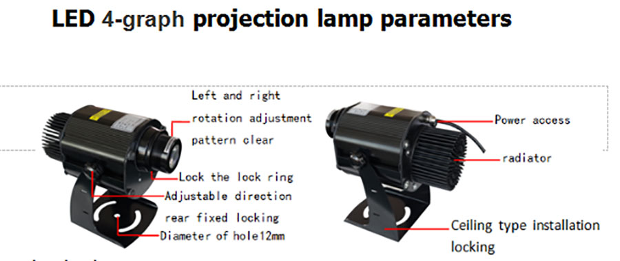 Defeng-Led 4-graph Projection Lamp | 3d Holographic Led Fan Factory